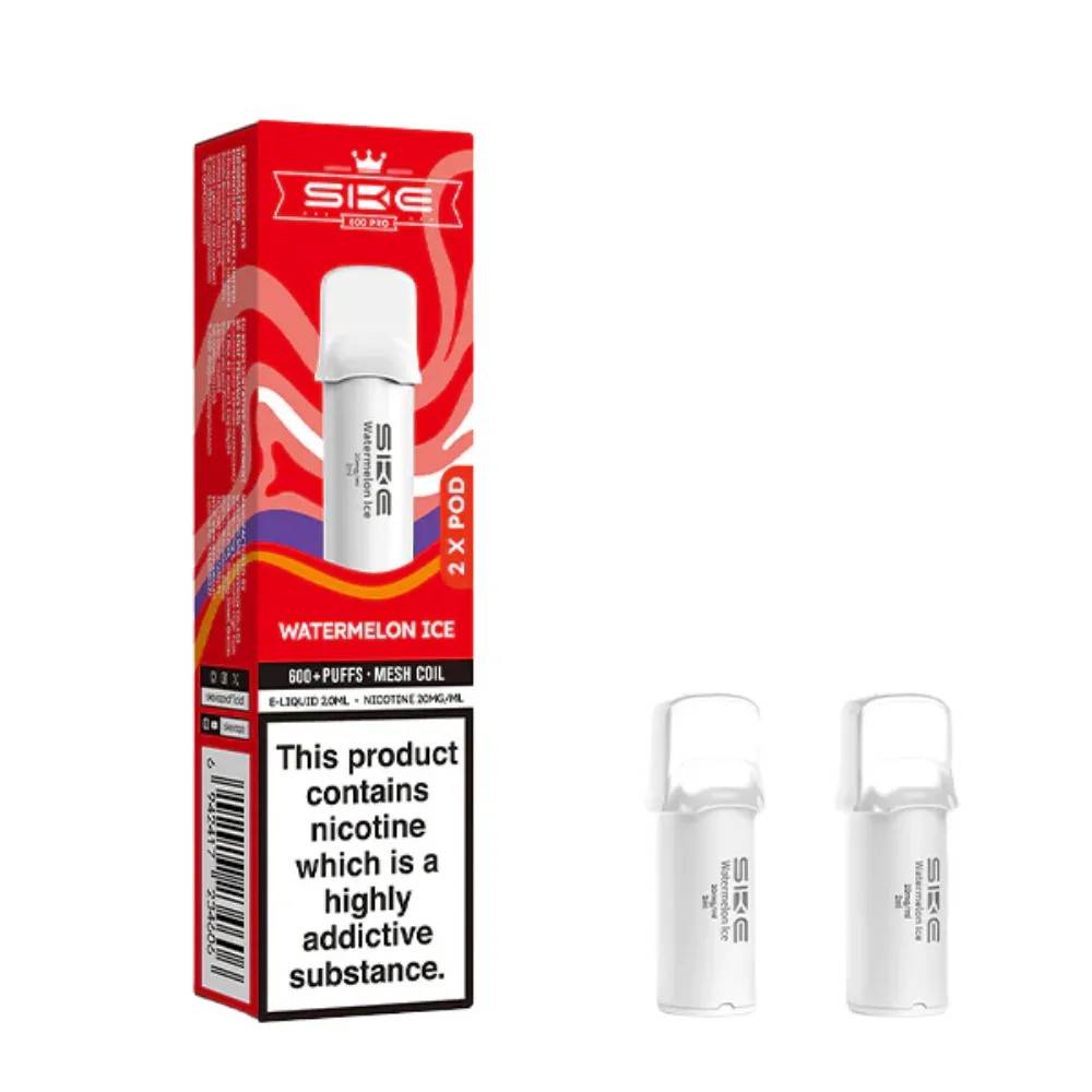 SKE Crystal Pro 600 Pods Watermelon Ice