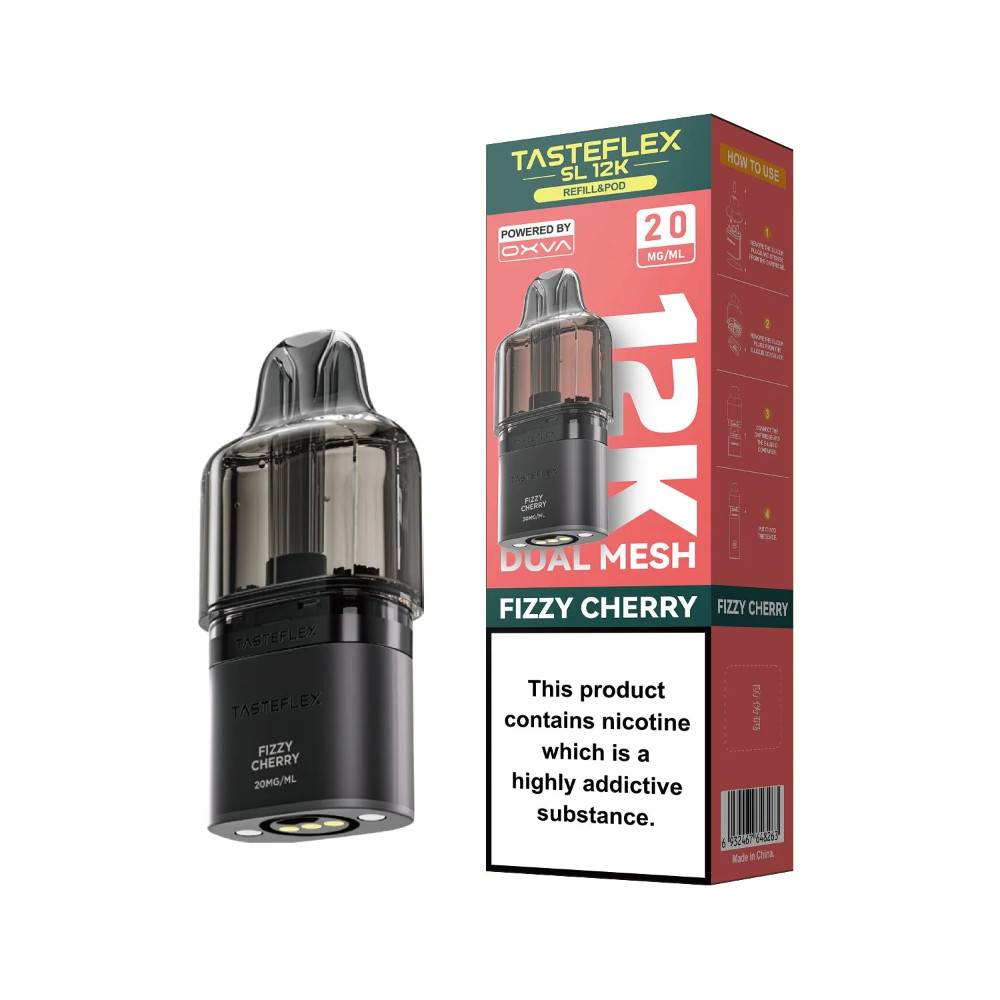 Oxva Tasteflex SL 12K Pods Fizzy Cherry