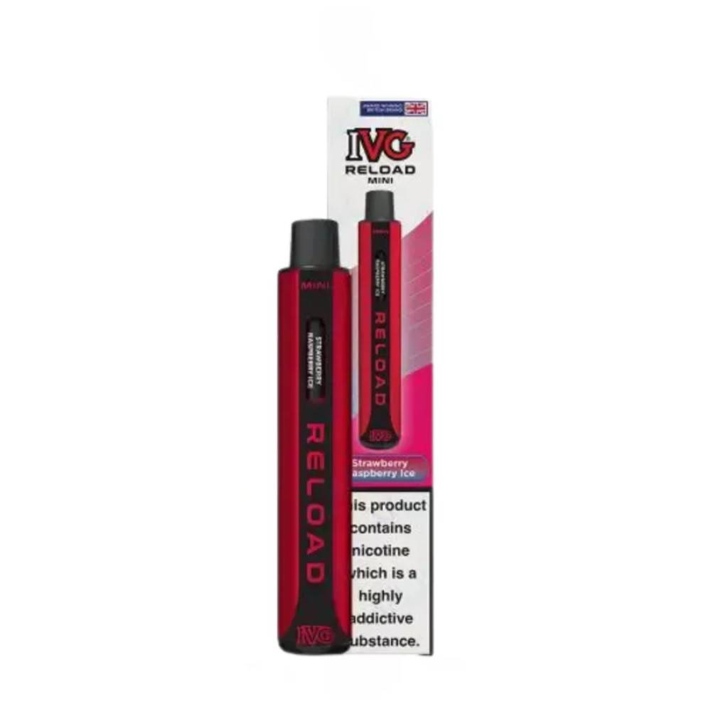IVG Reload Mini Prefilled Pod Vape Kit Strawberry Raspberry
