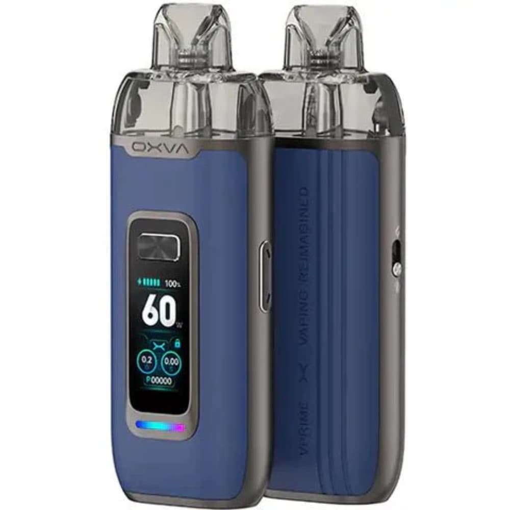 Blue Leather Oxva Vprime Vape Pod Kit