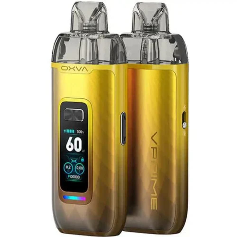  Glorious Gold Oxva Vprime Vape Pod Kit