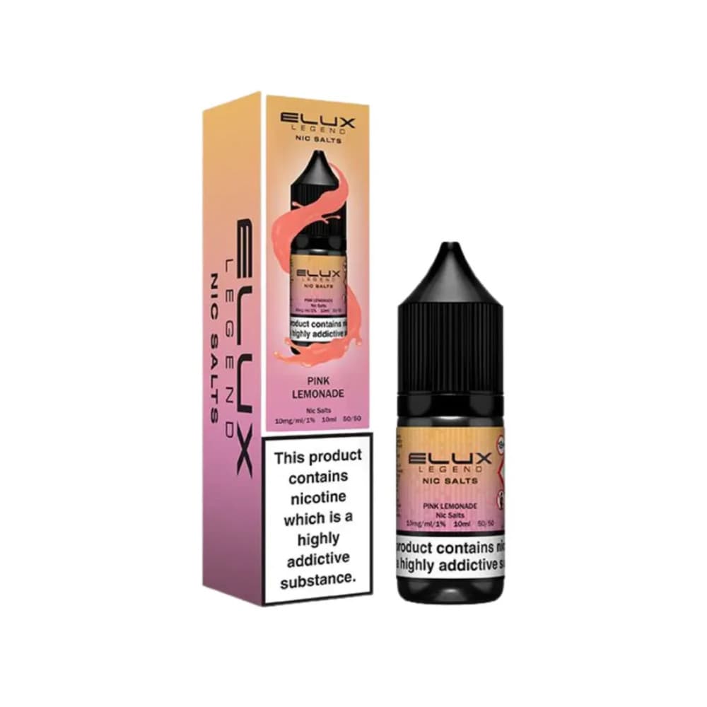 Pink Lemonade / 10mg Elux Legend Nic Salts E-Liquids 10ml