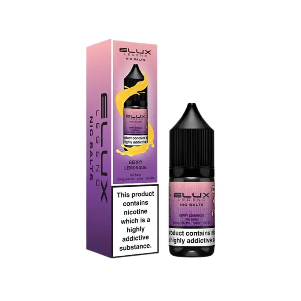 Berry Lemonade / 20mg Elux Legend Nic Salts E-Liquids 10ml