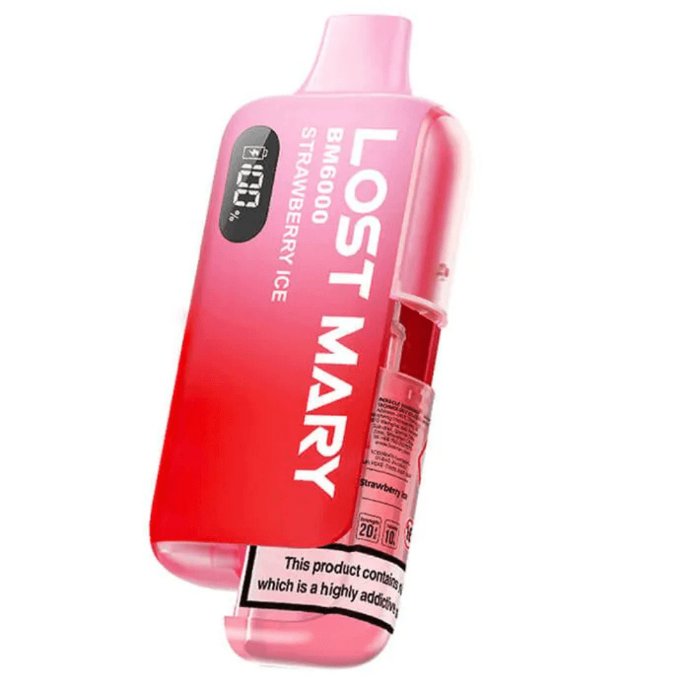 Lost Mary Bm6000 Prefilled Vape Kit Strawberry Ice