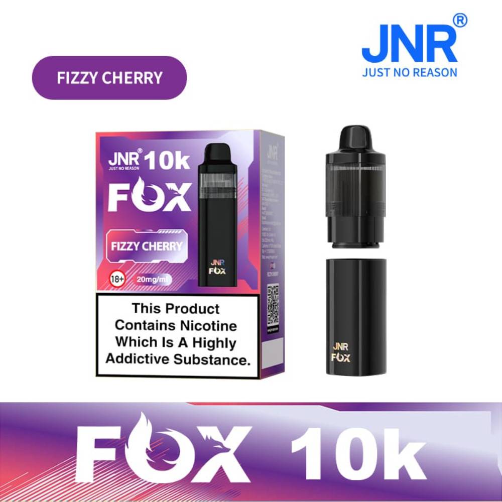 JNR Fox 10k Fizzy Cherry