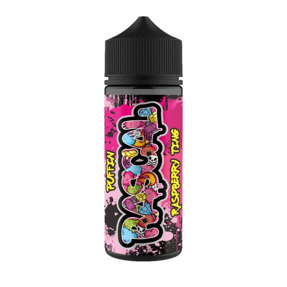 Puffin Rascal 100ml E-Liquids Raspberry Ting