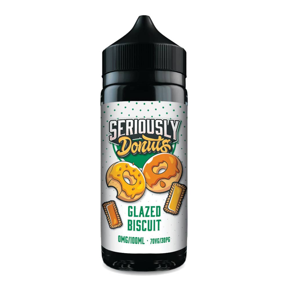 Seriously Donuts 100ml E-Liquids Glazed Biscuit