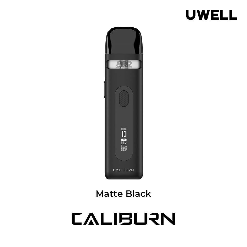 Uwell Caliburn X Pod Vape Kit Matte Black